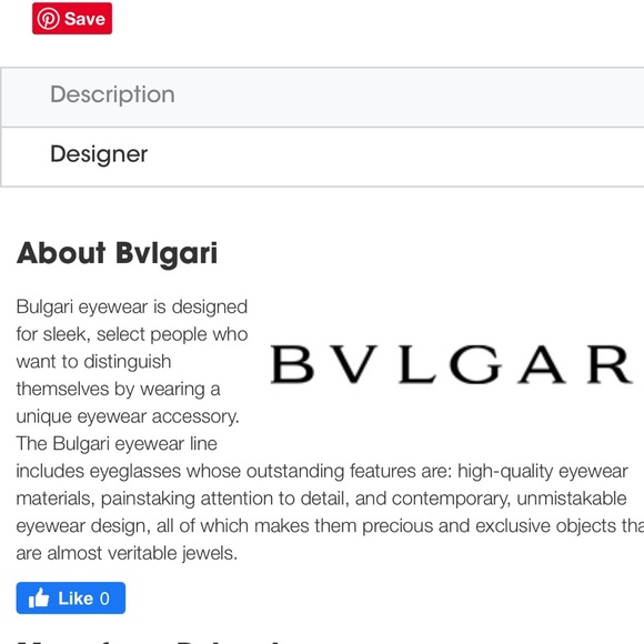 ❌SOLD ❌Beautiful Bvlgari SERPENTI BV 8181B havana glitter gold/brown Sunglasses - Picture 14 of 16